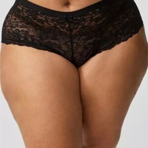 Elegant Black Lace Women's Panties